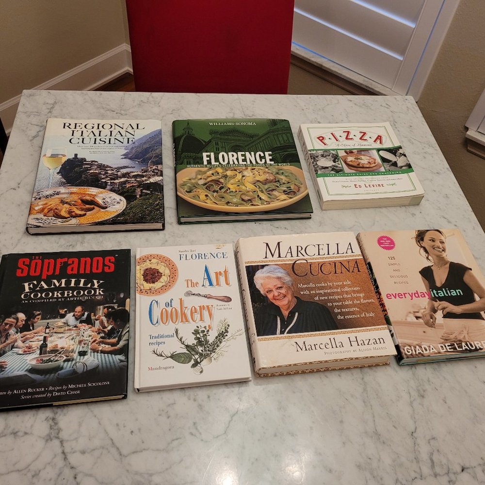 The Italian Cookbook Collection. 7 Books.